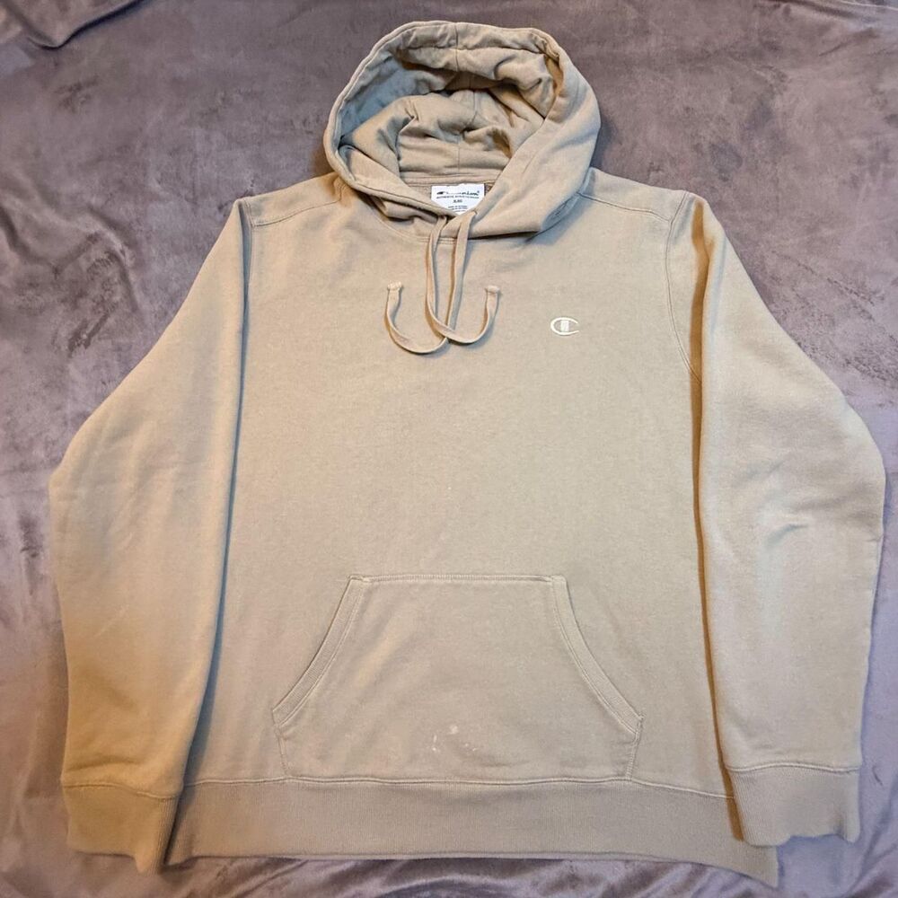 Champion Tan Hoodie Size XL -